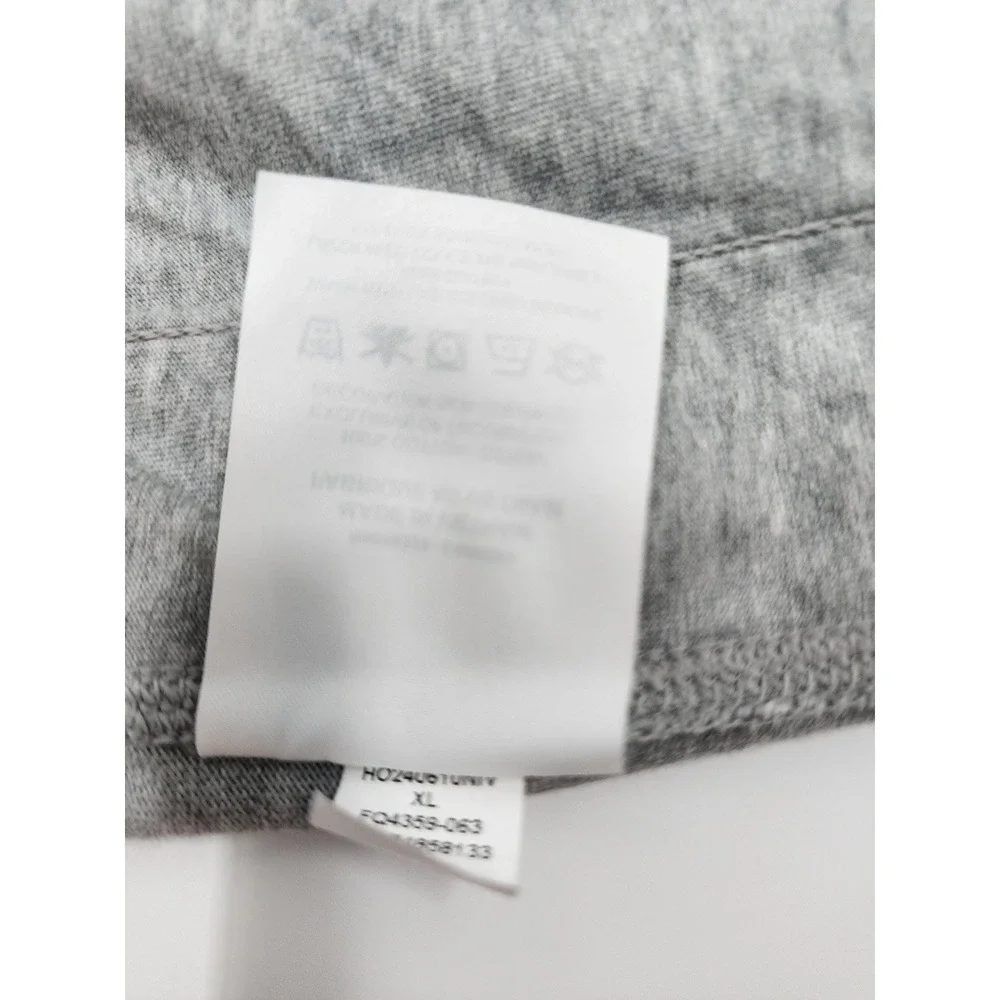 Nike Mens Sportswear Jersey Shorts Gray Cotton Elastic Waist Pockets XL